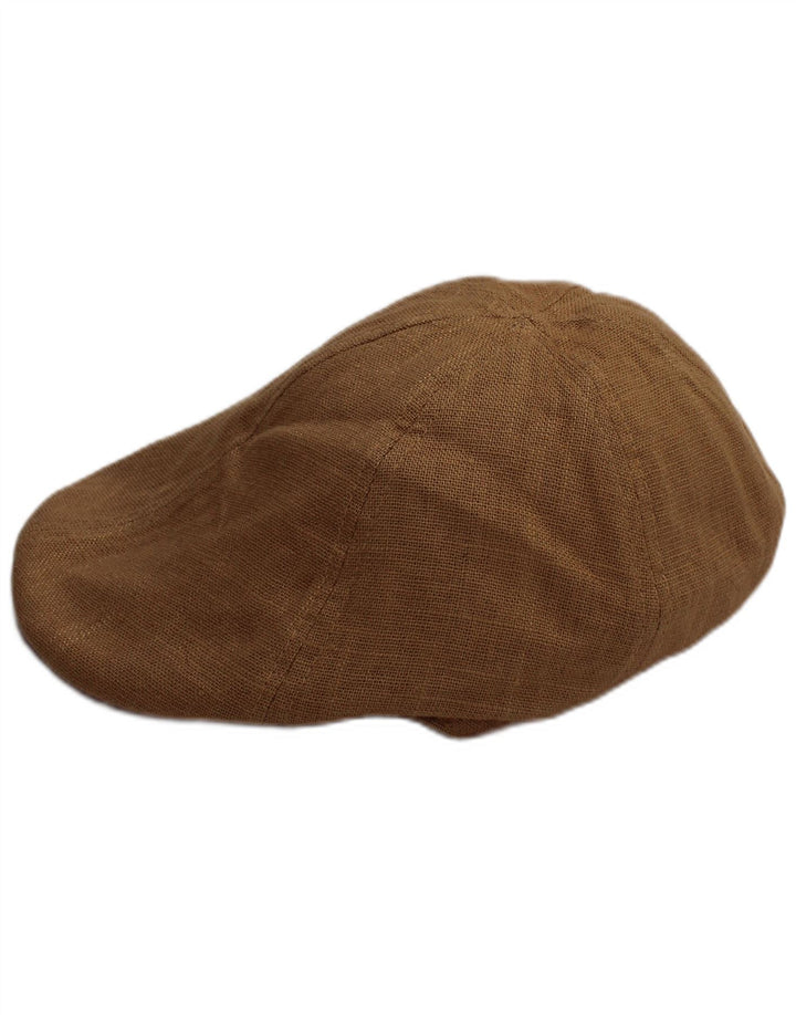 OVS Mens Flat Cap One Size Brown Classic