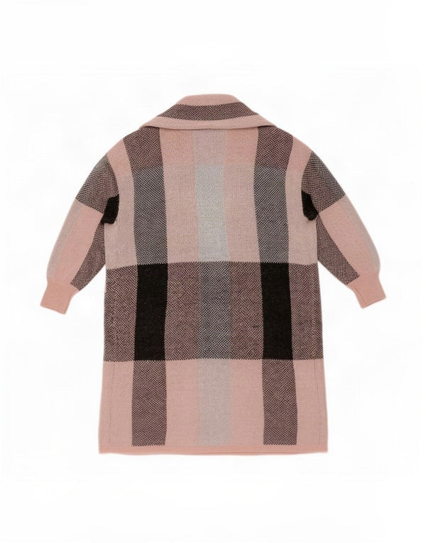 Pulover cardigan cu paragate cu autograf pentru femei Marks & Spencer UK 16, mare, roz