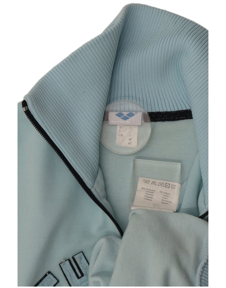 Jachetă de top pentru trening pentru femei Arena, albastru mediu, poliester