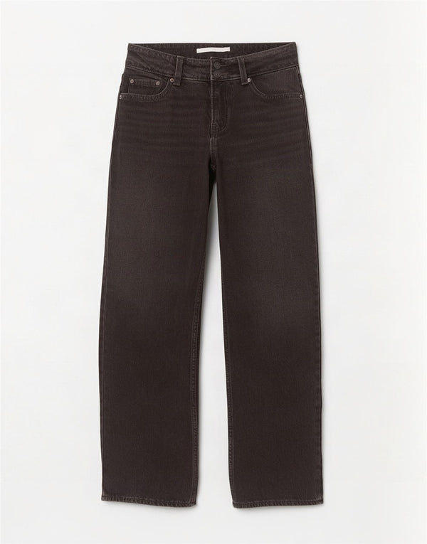 Blugi Levi's pentru femei cu picioare largi W24 L32 negri