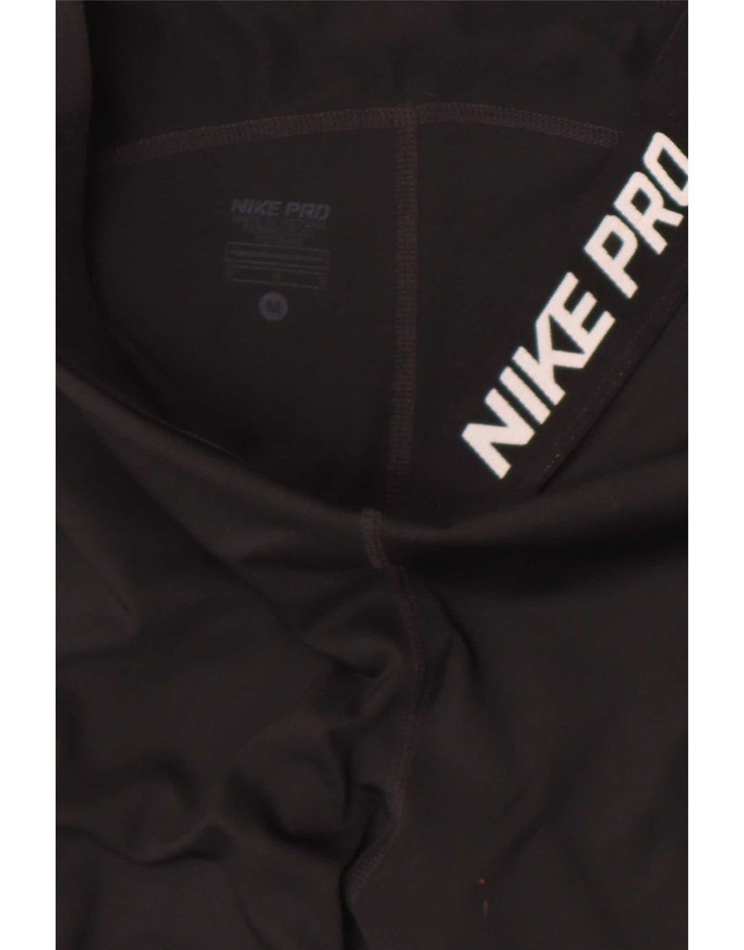 Leggings Nike Dri Fit Graphic Capri pentru femei UK 12 Medium Black