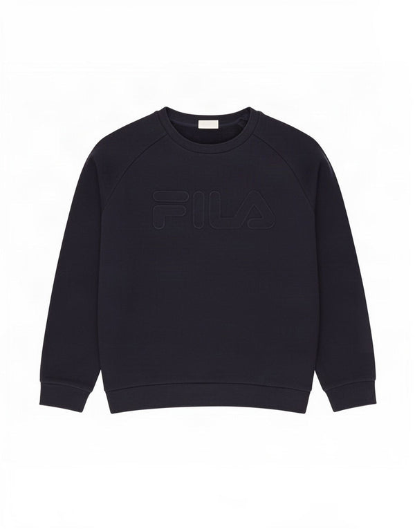 Pulover pentru bărbați Fila Graphic Pulover 2XL Bumbac bleumarin