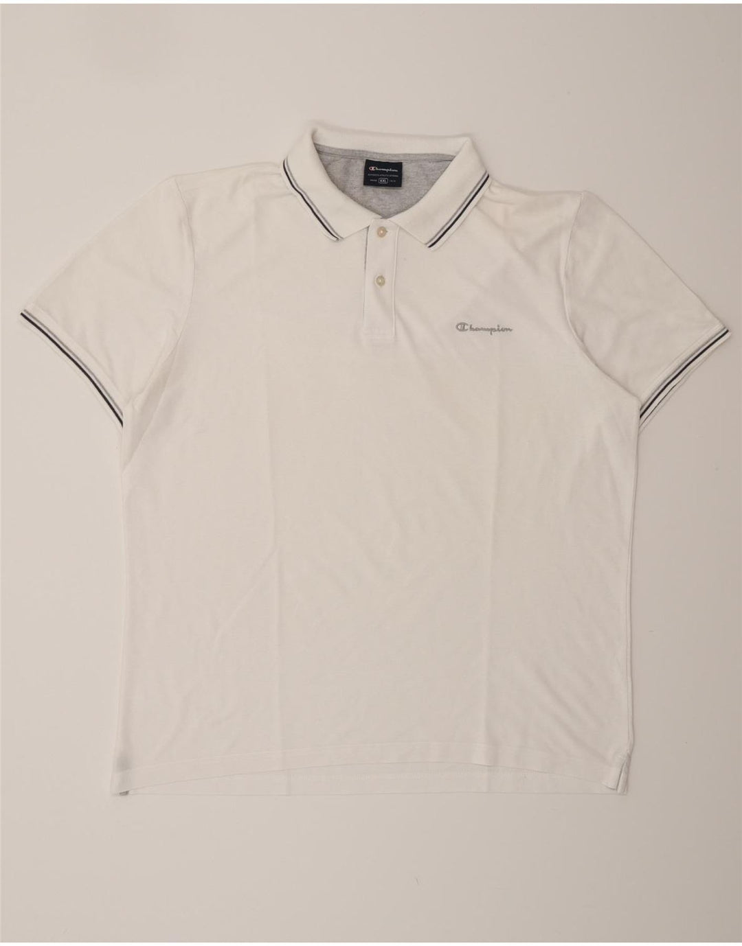Tricou polo pentru bărbați CHAMPION 2XL alb