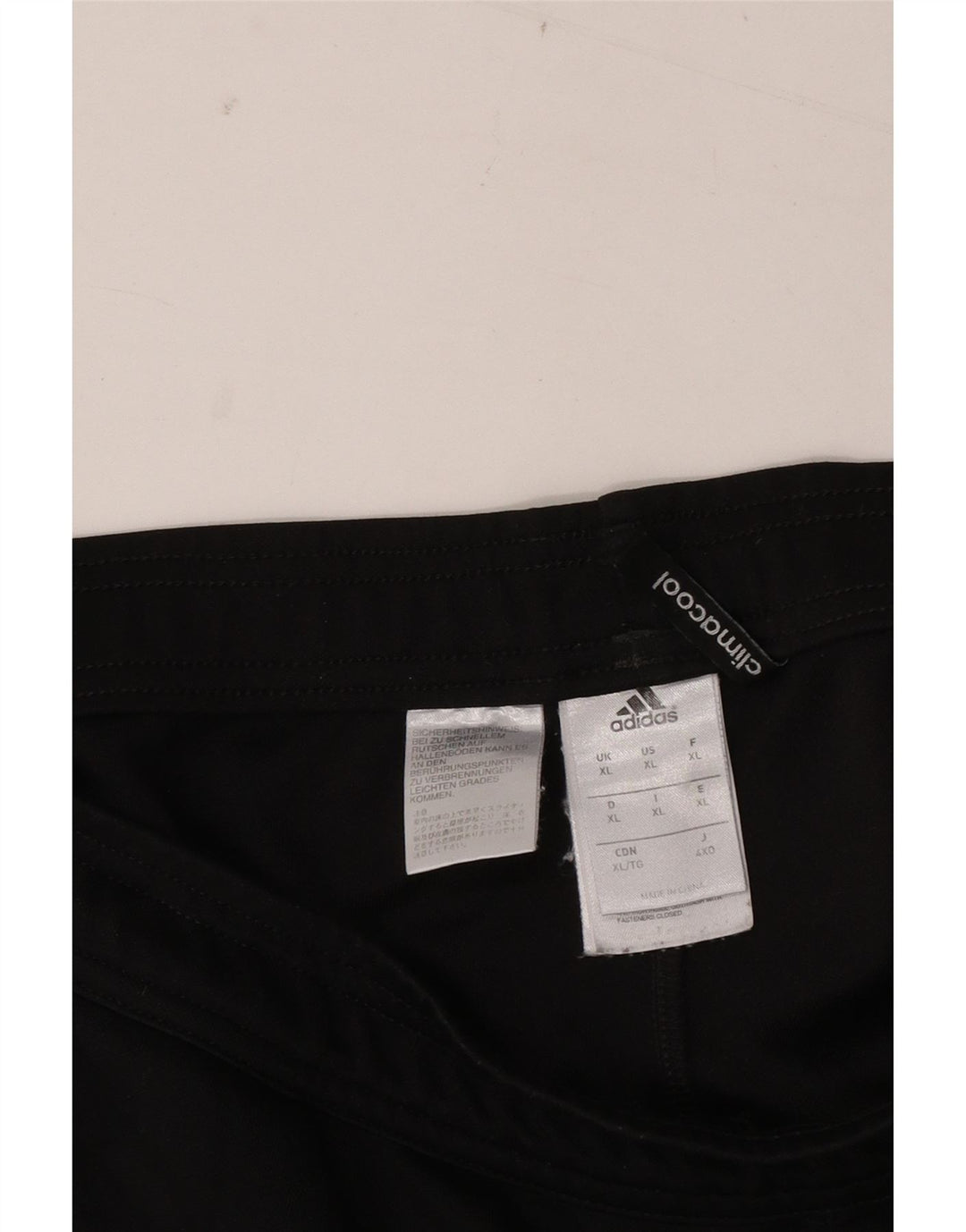 Pantaloni de trening Adidas Climacool pentru bărbați XL poliester negru