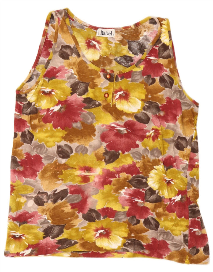 Vestă pentru femei Liabel UK 14 Bumbac Floral Multicolor Mediu