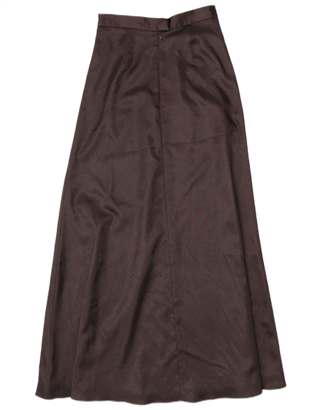 Fusta Maxi Vintage pentru femei UK 6 XS W24 Poliester negru