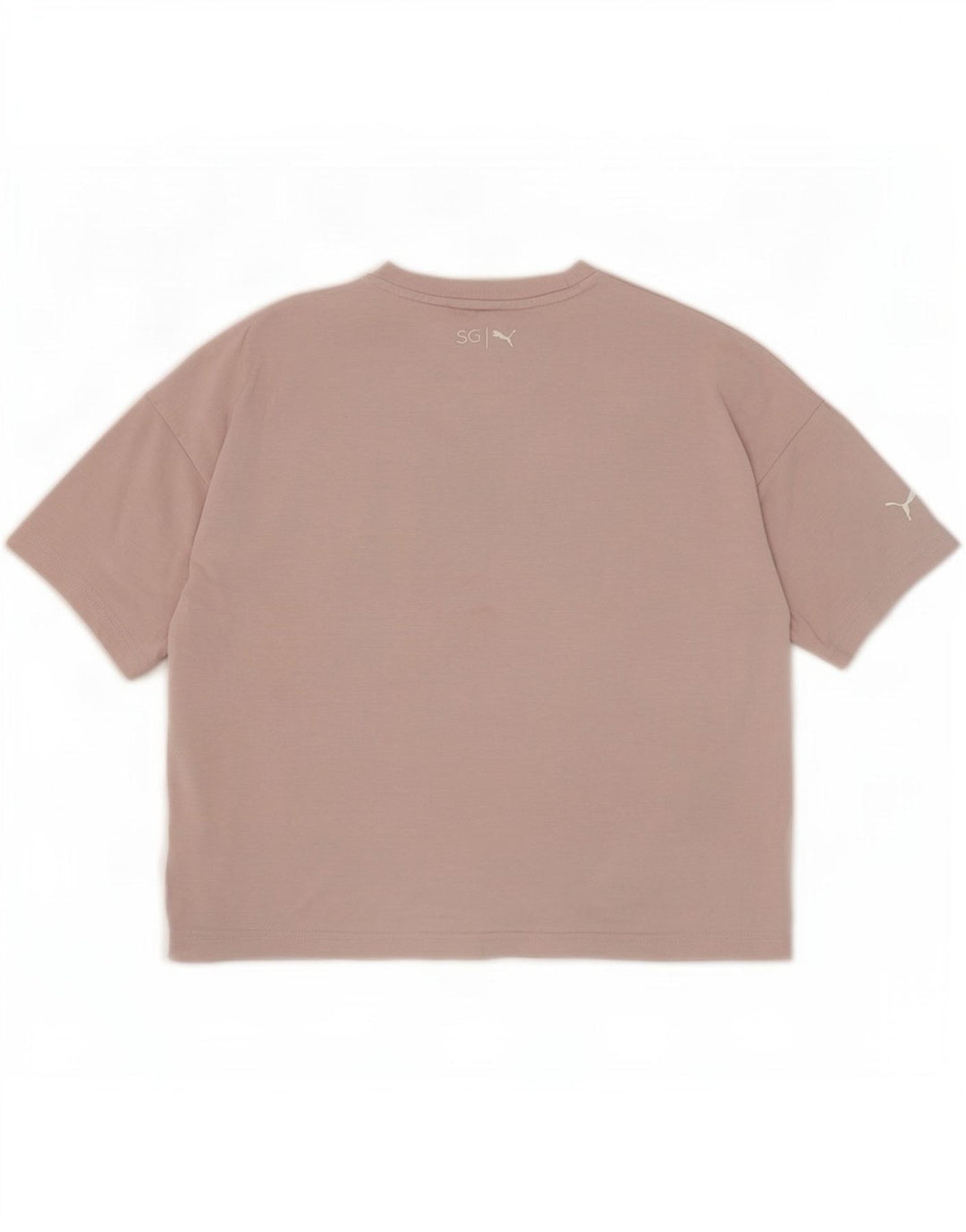 Tricou cu grafic supradimensionat Puma pentru femei Selena, UK 12, gri mediu