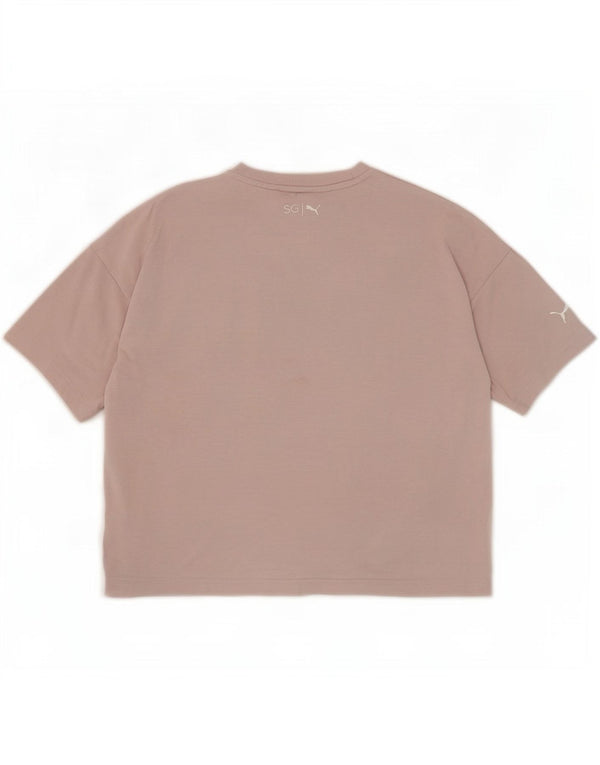 Tricou cu grafic supradimensionat Puma pentru femei Selena, UK 12, gri mediu