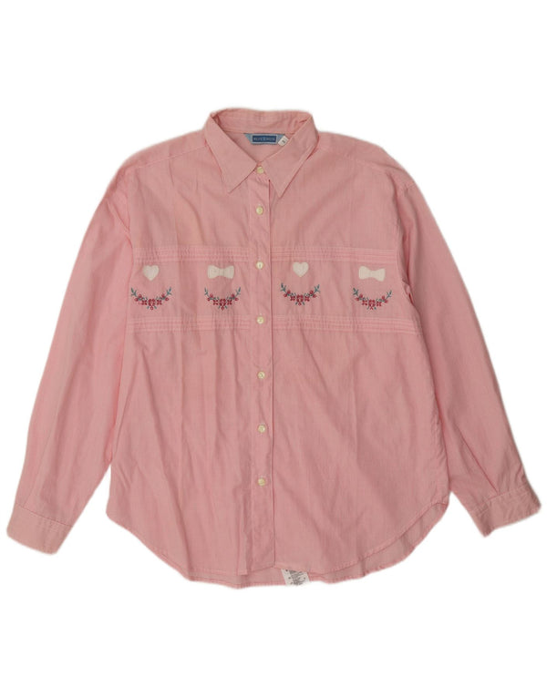 Cămașă supradimensionată Belfe & Womens IT 44 Medium Pink Gingham