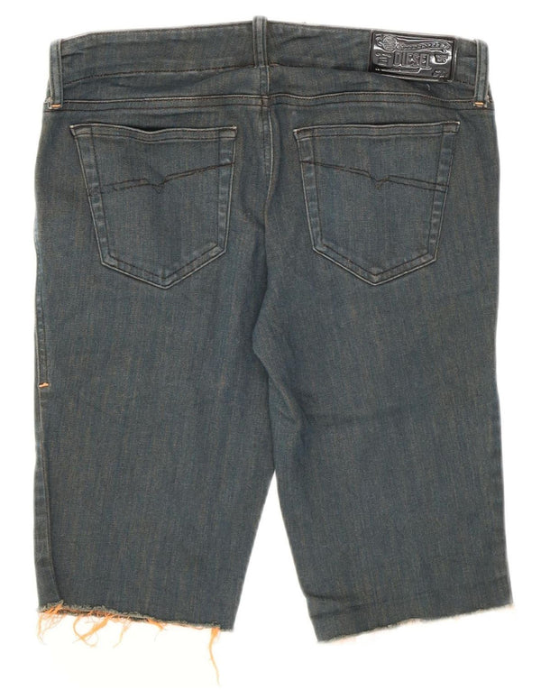 Pantaloni scurți Diesel Grupee Denim W27 Small Bluemarin Bumbac