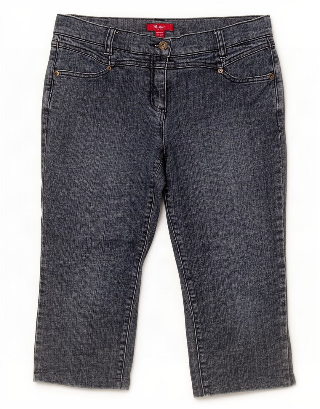 Bermude pentru femei Monsoon din blugi UK 12 Medium W30 Bumbac albastru