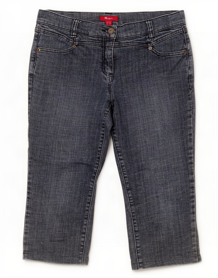 Bermude pentru femei Monsoon din blugi UK 12 Medium W30 Bumbac albastru