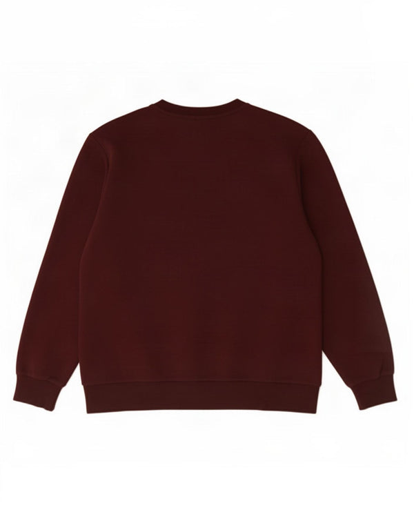Pulover pentru bărbați Marks & Spencer, bumbac mediu burgundy