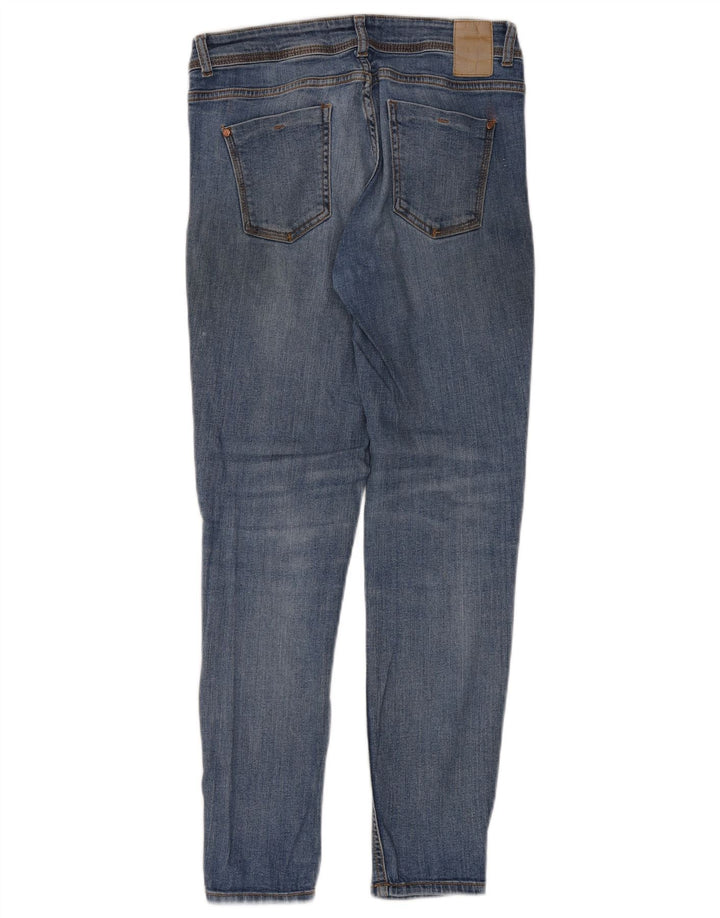 Blugi Slim Femei ZARA EU 38 Mici W28 L30 Albastru