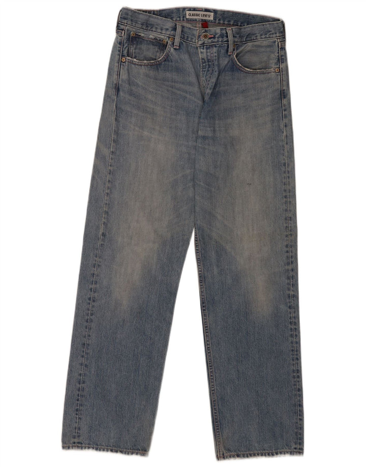 Blugi drepti pentru bărbați Levi's 503 W34 L33 albastru
