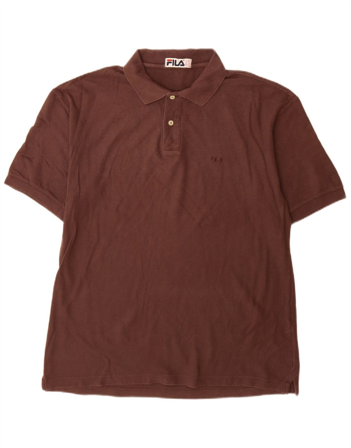 Tricou Polo Fila Bărbați IT 52 Mare Bumbac Maro