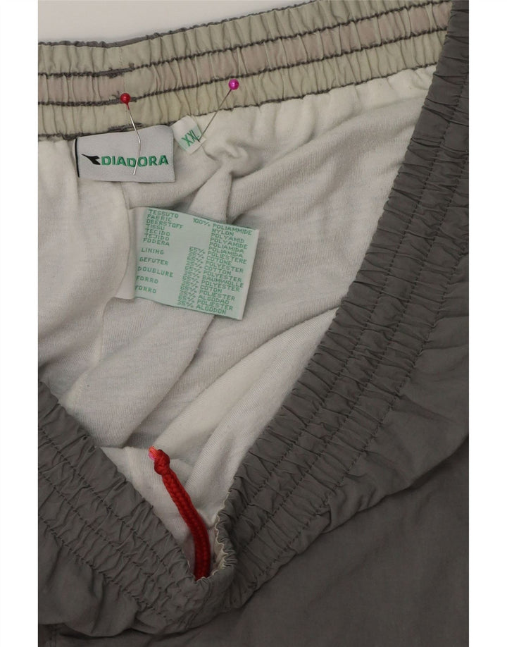 DIADORA Pantaloni de trening pentru barbati 2XL poliester gri