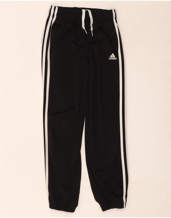 Adidas Fete Trening Pantaloni Joggeri 9-10 Ani Negru Poliester