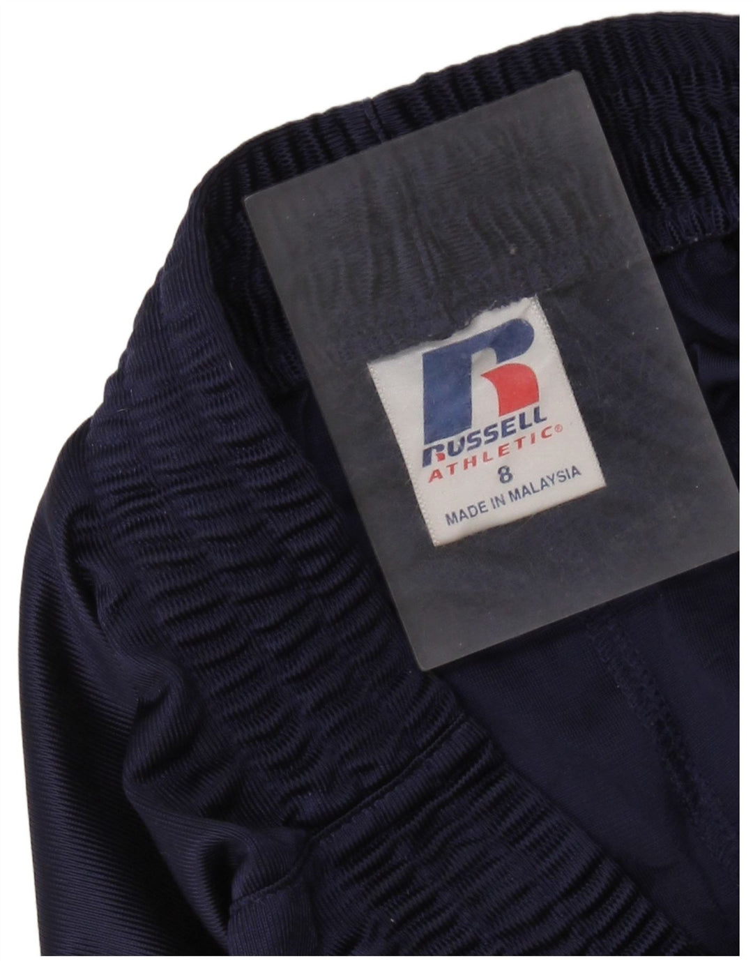 Pantaloni scurți sport Russell Athletic pentru băieți 7-8 ani poliester bleumarin