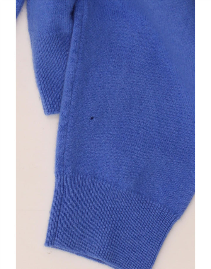 Pulover Massimo Dutti pentru bărbați cu gât crew pulover XL Lână albastră