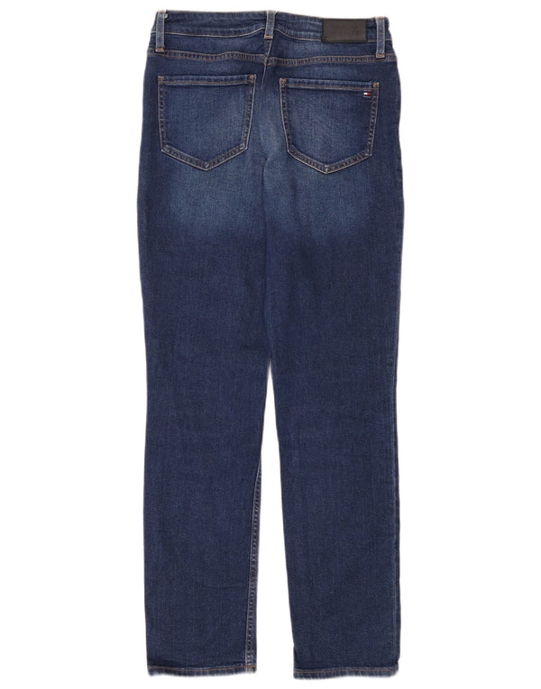 Blugi drepti Tommy Hilfiger Roma RW pentru femei W28 L30 bumbac bleumarin