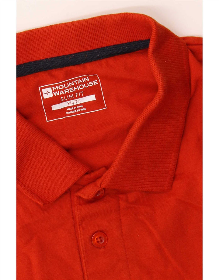 Cămașă polo slim fit pentru bărbați Mountain Warehouse XL, roșu