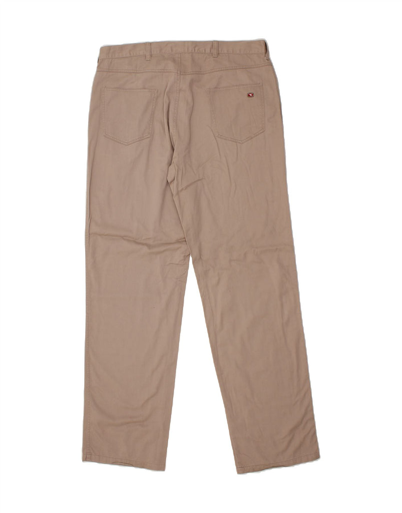 DIADORA Mens Straight Casual Trousers EU 48 Medium W40 L37  Brown Cotton Vintage Diadora and Second-Hand Diadora from Messina Hembry 