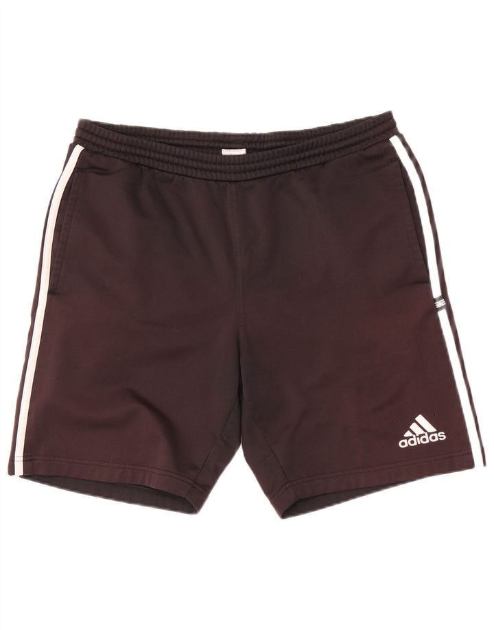 Pantaloni scurți sport pentru bărbați Adidas, poliester mediu negru
