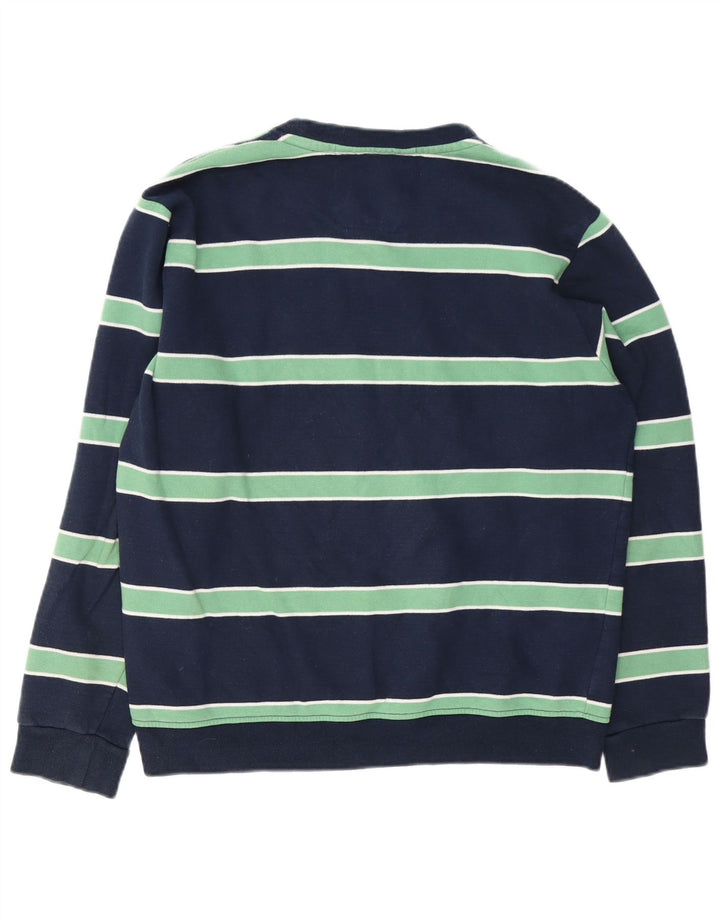 Crew Clothing Hanorac pentru bărbați Pulover Mediu Bleumarin Bumbac cu dungi