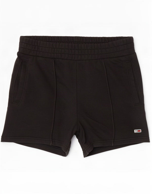 Pantaloni scurti sport Tommy Hilfiger pentru femei UK 6 XS bumbac negru
