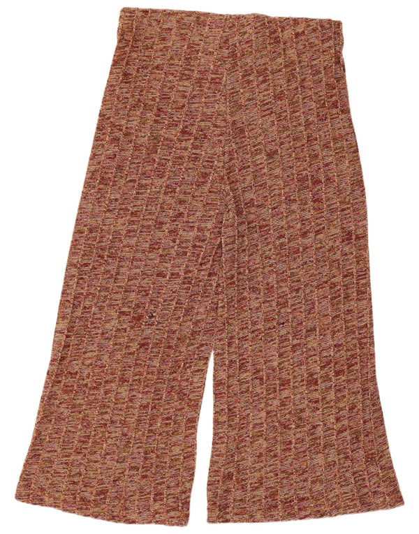 Pantaloni de trening Capri pentru femei Zara UK 14, mari, multicolori, pete