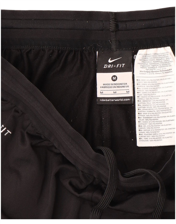Pantaloni de trening NIKE Dri Fit pentru bărbați, negru mediu, poliester bloc de culoare