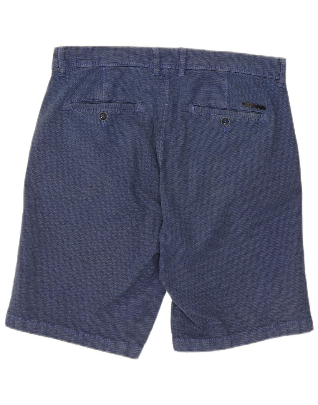Pantaloni scurți chino pentru bărbați Gas W30, bumbac, albastru bleumarin mediu