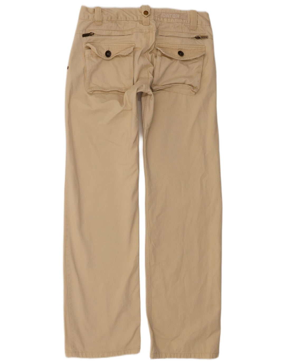 DATCH Pantaloni chino drepți pentru bărbați L31 L33 bumbac bej