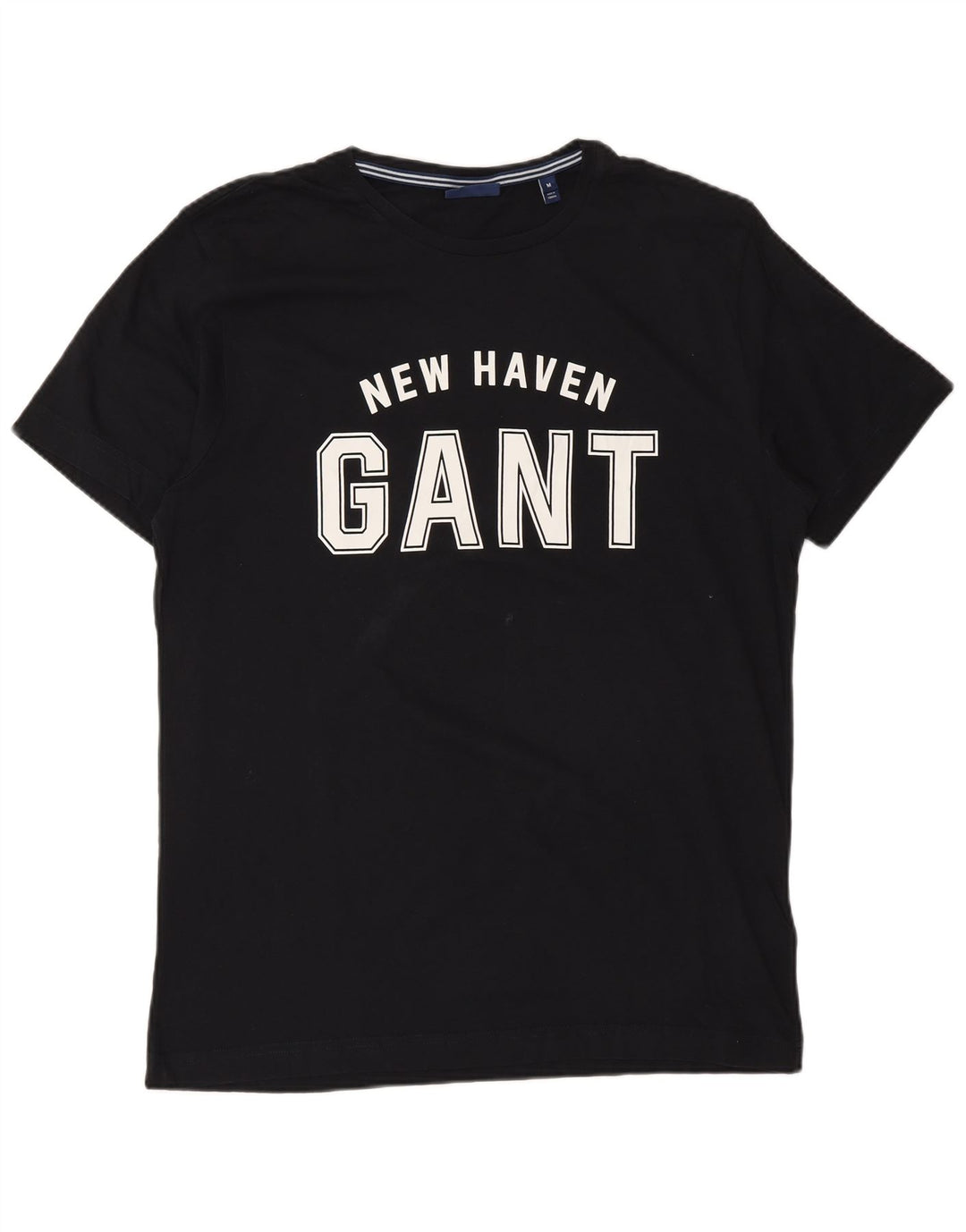 Gant Tricou cu grafică New Haven pentru bărbați Top mediu din bumbac negru