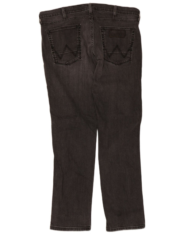 Blugi slim pentru bărbați Wrangler W38 L32 bumbac gri