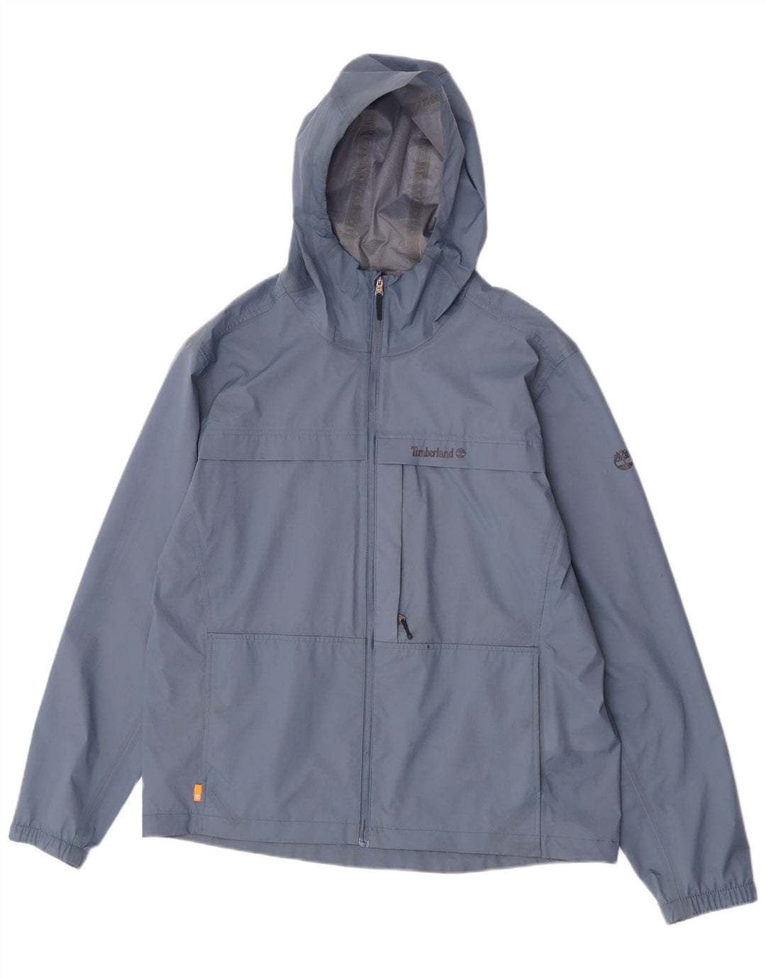 Jachetă de ploaie cu glugă pentru bărbați Timberland UK 40, mare, albastru, nailon
