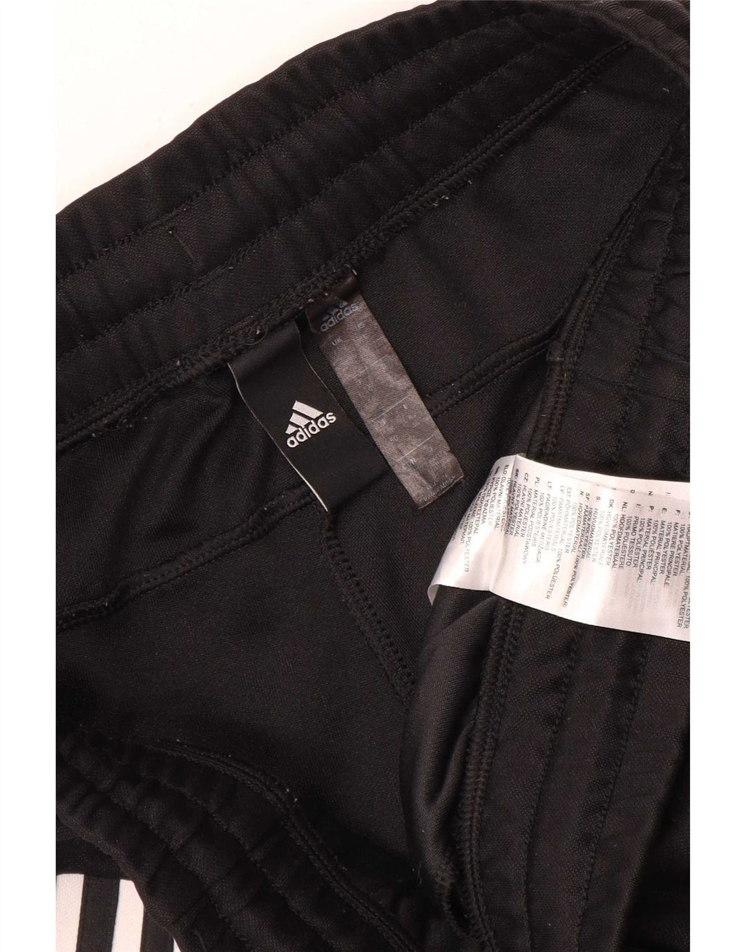 Leggings pentru femei Adidas UK 16/18, mare, negru, poliester color bloc