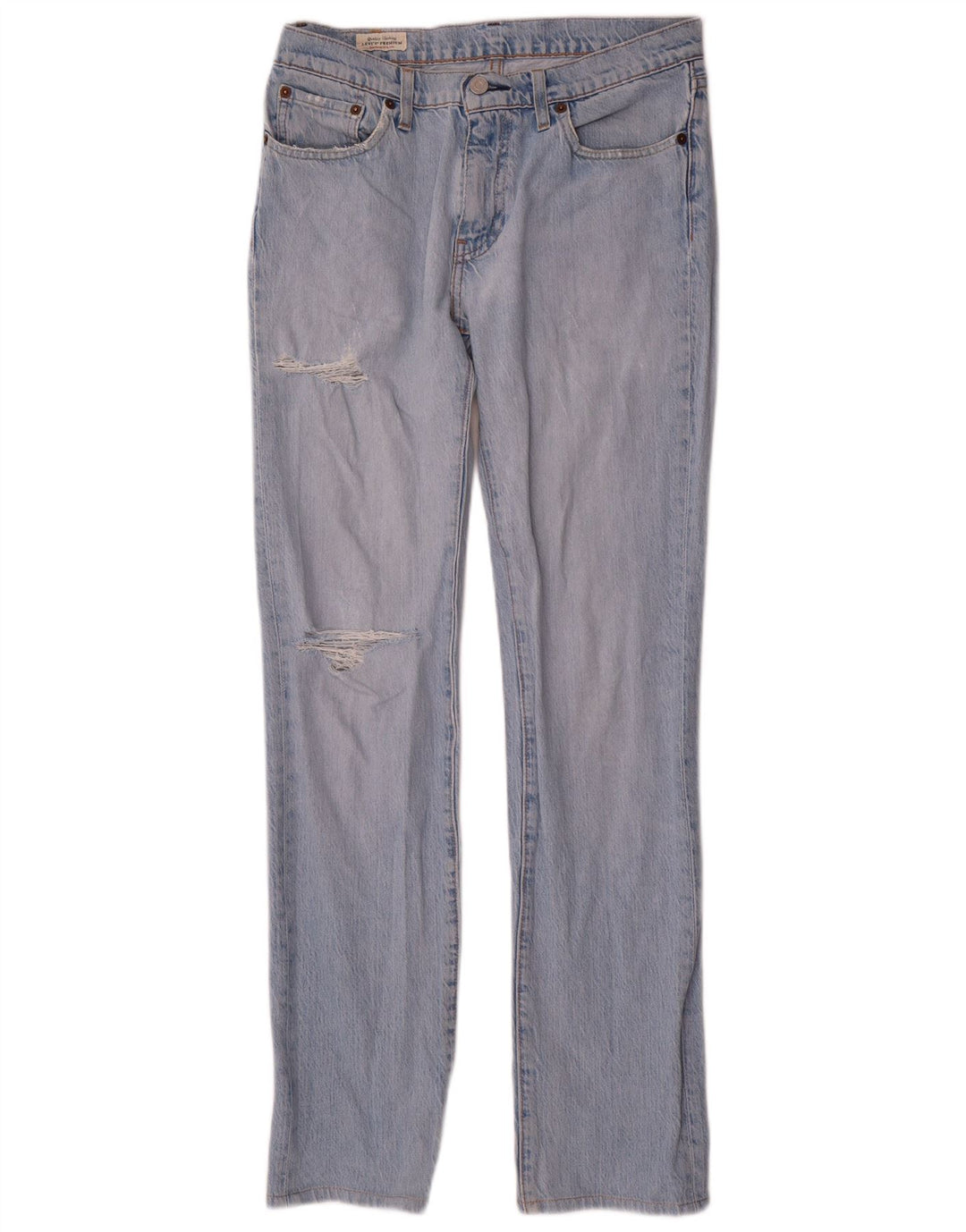 Blugi Levi's 511 Distressed Slim W30 L34 Bumbac albastru