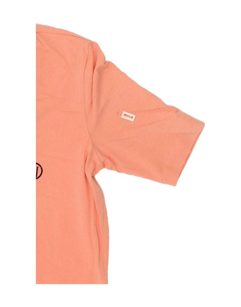 ARMANI Womens T-Shirt Top EU 46 XL Orange Vintage Armani and Second-Hand Armani from Messina Hembry 