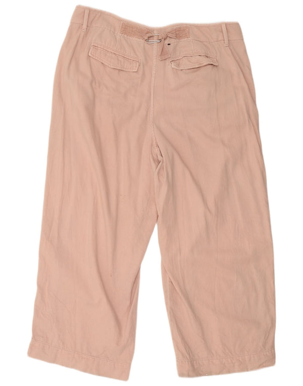 Pantaloni chino pentru femei Marks & Spencer UK 22 3XL W42 L28 roz bumbac