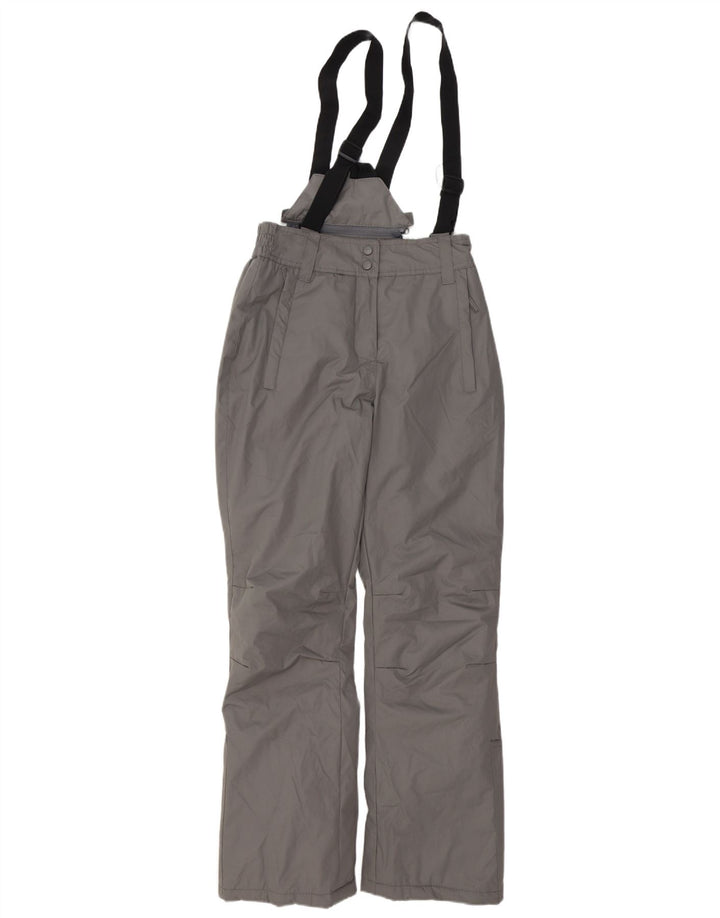 MOUNTAIN WAREHOUSE Pantaloni de schi salopete pentru femei UK 8 Poliester gri mic