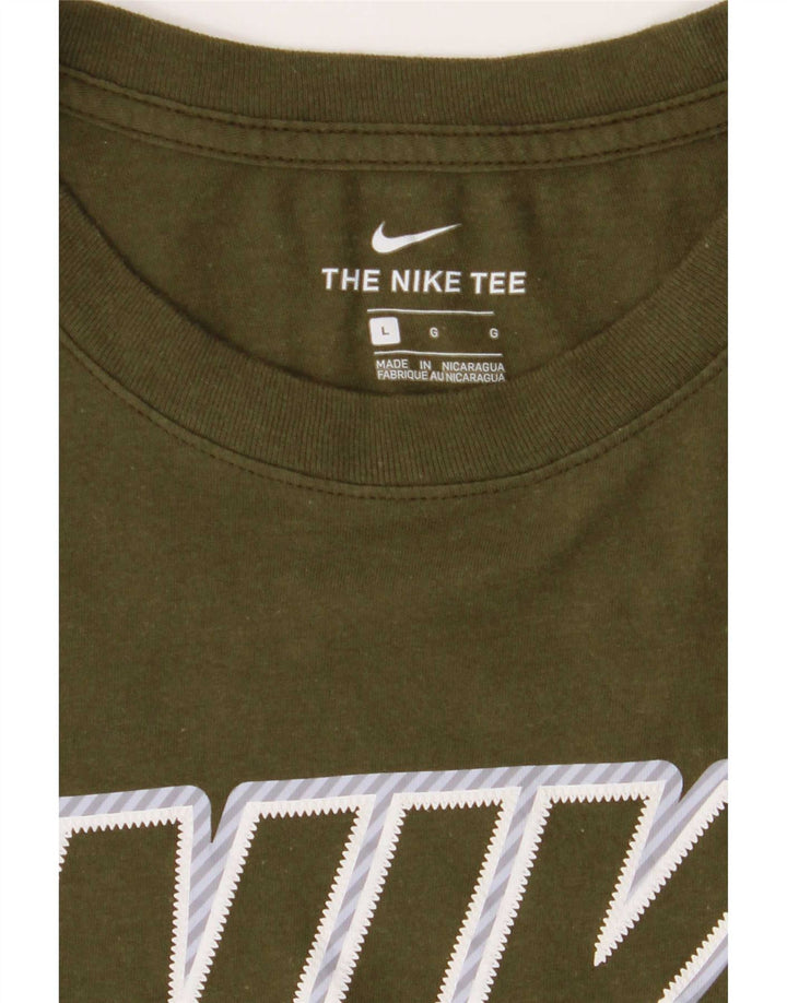 Tricou grafic Nike pentru bărbați Top mare verde
