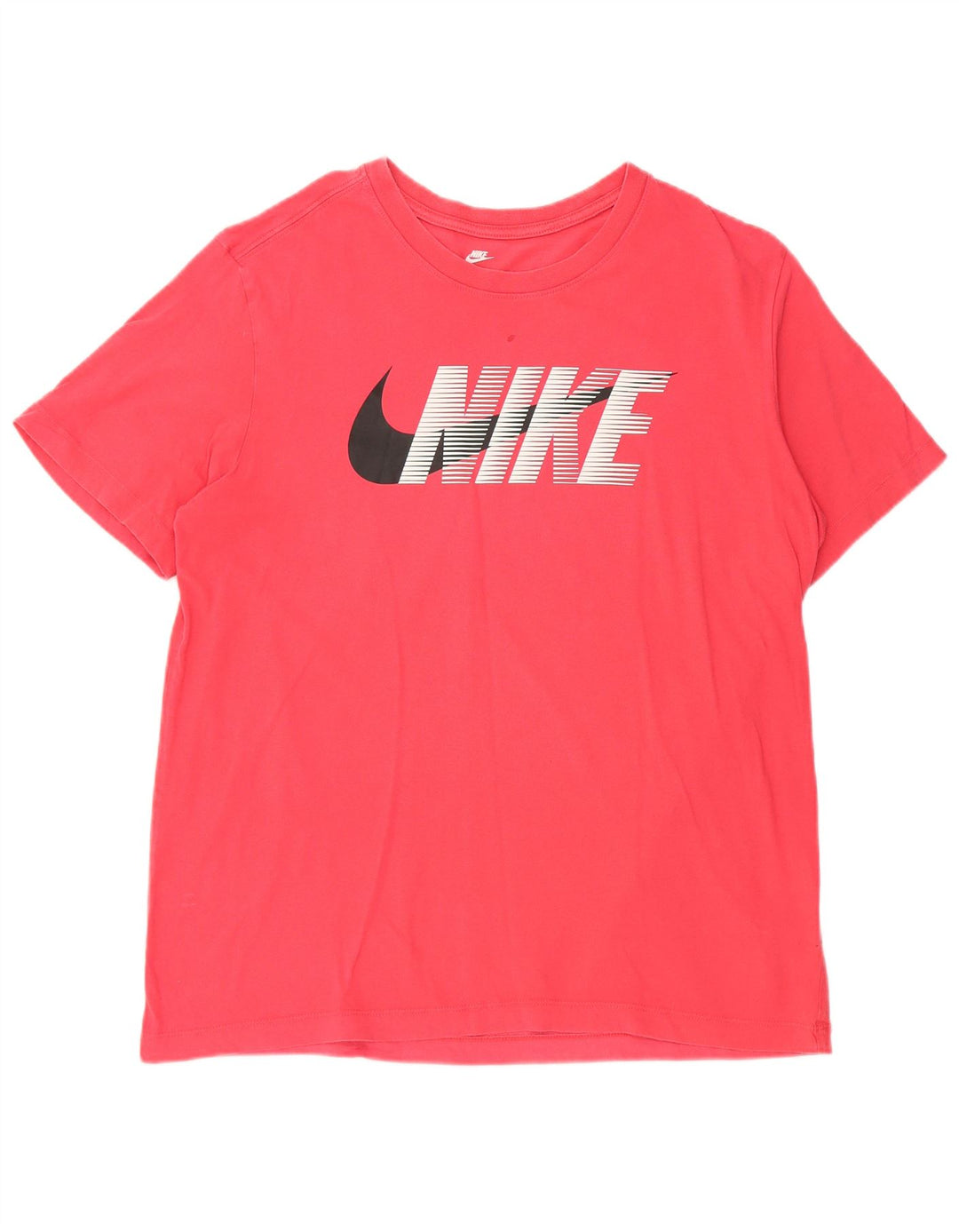 Tricou grafic pentru bărbați NIKE Top mare din bumbac roz