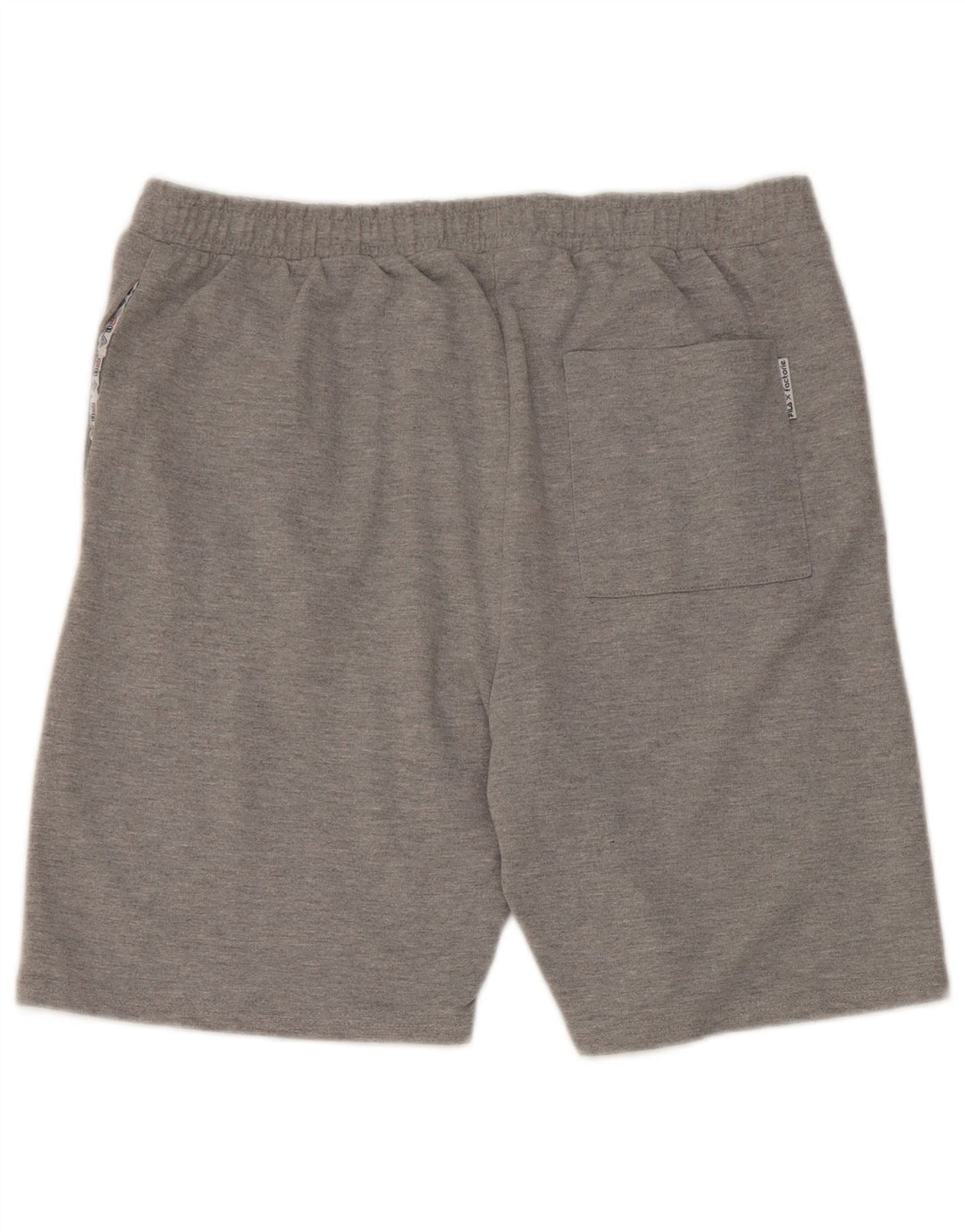 Pantaloni scurți sport Fila pentru bărbați, mari, gri, bumbac
