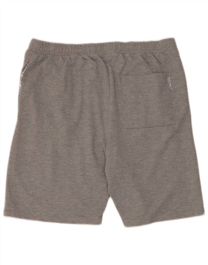 Pantaloni scurți sport Fila pentru bărbați, mari, gri, bumbac
