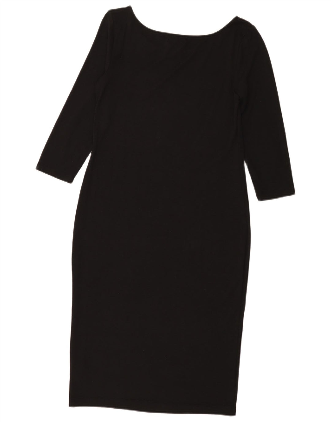 Rochie teacă pentru femei Gap cu mâneci 3/4 UK 10 Poliester negru mic