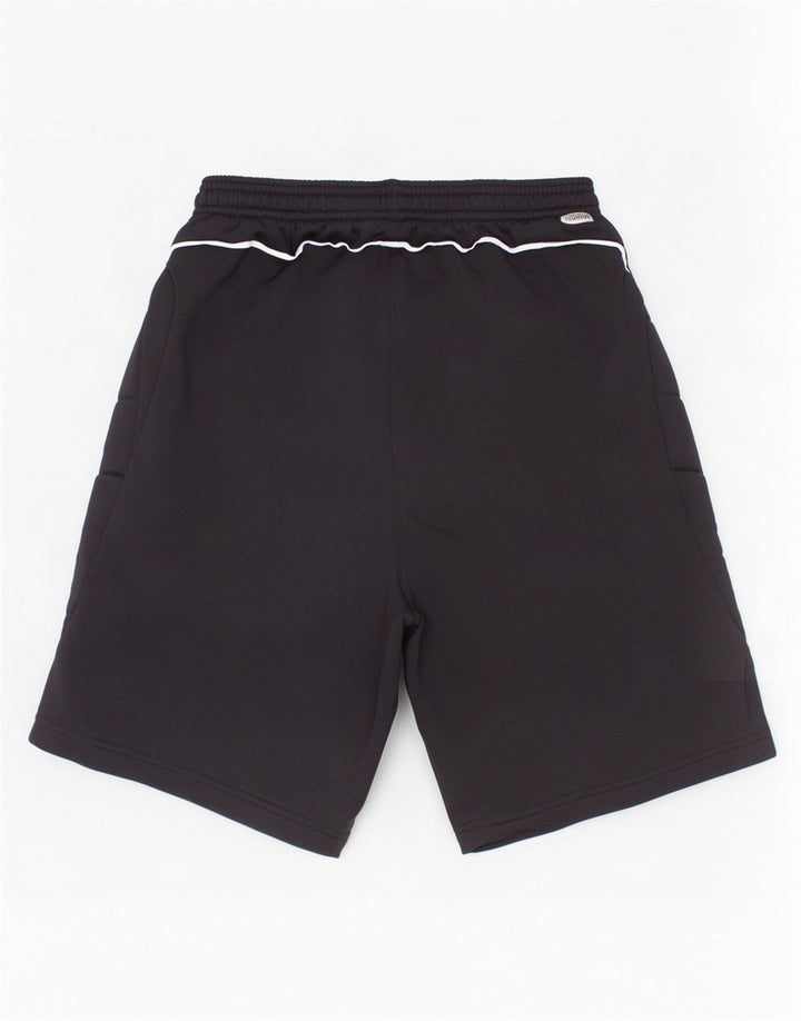 Pantaloni scurți sport grafic pentru băieți Umbro 9-10 ani, negru, poliester