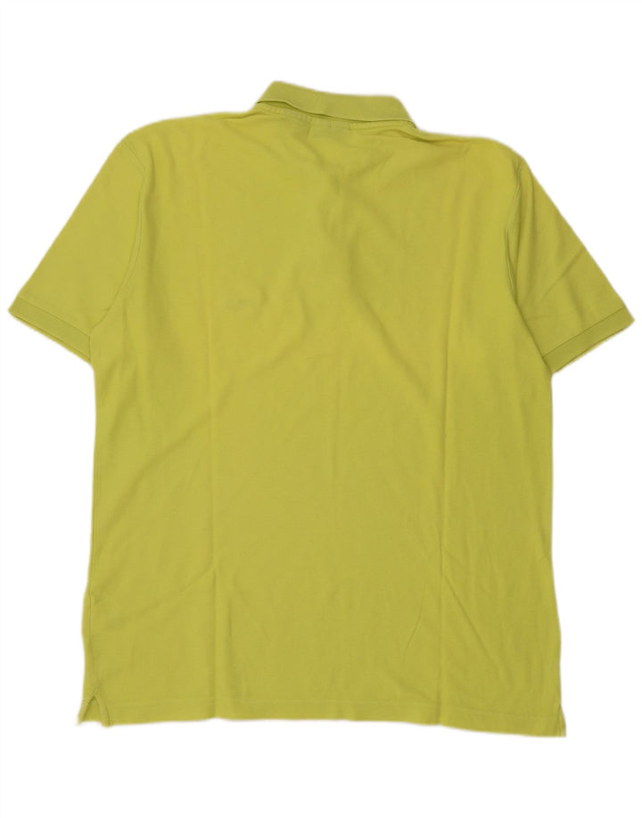 Tricou polo Fila pentru bărbați, bumbac verde mediu