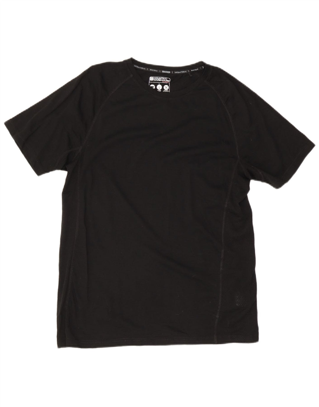 Tricou Bărbați Mountain Warehouse Top Mare Lână Neagră